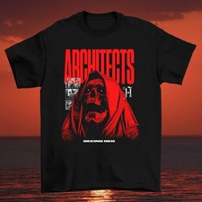 Architects Band Seeing Red Black Cotton T Shirt Full Size S-5XL BT831 picture