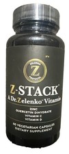 🔥Z-Stack 60 Capsules Supplement Zinc Quercetin Dihydrate Vitamin C Exp:4/28 picture