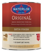 Waterlox TB 6044 Original Satin Finish, Quart, 32 Fluid Ounces picture