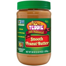 Teddie All Natural Smooth Peanut Butter, 36 oz picture