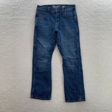 Wrangler Retro Jeans Men 30x32 Blue Relaxed Bootcut Medium Wash Western Rodeo picture