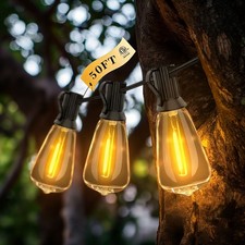 50FT/100FT/200FT LED Outdoor String Lights ST38 Shatterproof 2700K Patio Lights picture