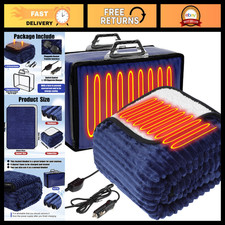12V Heated Car Blanket, 58