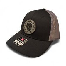 Custom Richardson 115 Earn Your Rest Black Grey Hat Gym Fitness Engraved In USA picture