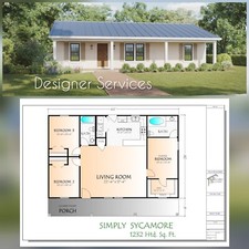 Sycamore House Plan 1230 Heated Square Feet picture