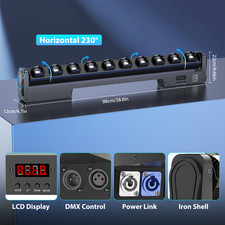 10x35W Beam LED Bar Light RGBW DMX Control For Wedding Event Show Party picture