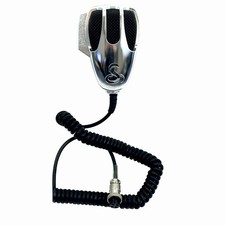 COBRA CA73CHR 4PIN DYNAMIC REPLACEMENT CHROME CB HAND MICROPHONE FOR C29LTDSE-C picture