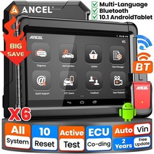 Full System Bidirectional Diagnostic Tool Car OBD2 Scanner Active Test ABS Bleed picture