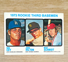 VINTAGE 1973 Topps High Number #615 Rookie 3B Ron Cey Mike Schmidt Hilton picture