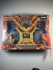 Pokémon TCG: Tapu Koko Figure Collection Box New Factory Sealed picture