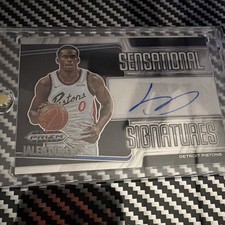 Panini 2024-25 Prizm Black Sensational Signatures Jalen Duren Auto #SS-DUR picture