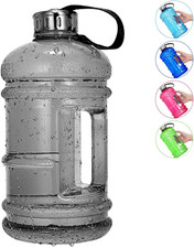 Half Gallon Big Water Bottle, 2.2L/73 OZ Large Leak Proof Sports Jug picture