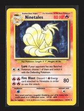 Pokemon Base Set #012/102 Holo Rare, Holo Ninetales picture