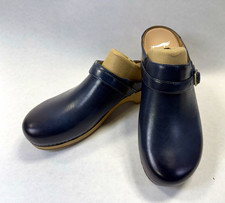 Dansko Berry Navy Leather Slip-On Clogs Women EU 40 US 9 MPN 9421-541600 picture
