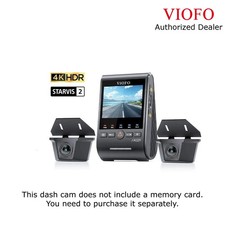 VIOFO A329WW 3CH 4K+Dual 2K Waterproof Rear Cams, Heavy-Duty, SSD Support picture