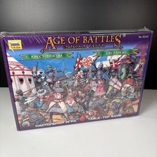 Zvezda Age of Battles Crusaders Table-Top Game 8204 New Sealed Medieval War picture