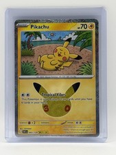 Pikachu 043/128 21/30 Tropical 30th Anniversary Celebrations Holo Pokemon NM picture