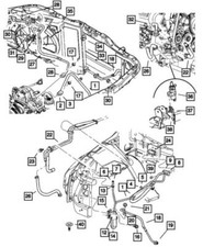 Genuine Mopar 2004-2007 Dodge Durango Air Conditioning Discharge Line 55056257AC picture