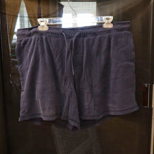 L.L. Bean Dark Blue 100% Organic Cotton Drawstring Lounge Shorts Men’s Large picture