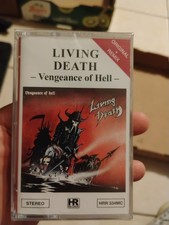 Living Death Vengeance Of Hell Cassette Reissue High Roller Records picture