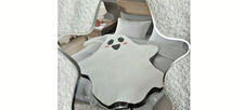 Ghost SHAPED Knitted Throw Blanket Halloween Ultra Soft 50×70 NEW &  picture