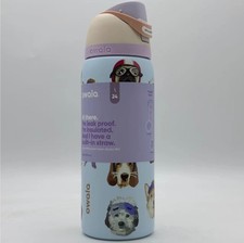 Owala 32 Oz Freesip Water bottle Dog Collage Dogwala UO Exclusive Brand New picture