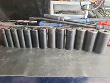 SNAP-ON TOOLS 13 PIECE 1/2 DRIVE SAE DEEP INDUSTRIAL FINISH 6-POINT SOCKET SET picture