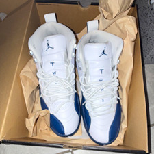 Jordan Air Jordan 12 Retro French Blue White/French Blue/Red CT8013-114 9.5 picture