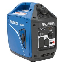 Powerhorse Inverter Generator, 2500 Surge Watts, 1800 Rated Watts, 120V, CO picture