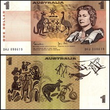 Australia 1 Dollar, 1974-1983 ND, P-42, Used picture