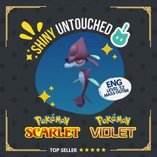 Skrelp Shiny Event Mass Outbreak Rare Mark Untouched IV Pokémon Scarlet Violet picture