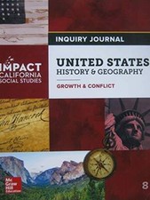 Impact California Social Studies United States History & Geography: Growt - GOOD picture
