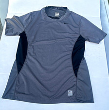 Nike Pro Dri-FIT Padded Breathable Shirt Gray/Black S picture