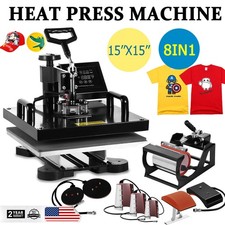 8 IN 1 Combo T-Shirt Heat Press 15