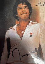 Imran Khan Rare Post Card - Hand Signed picture
