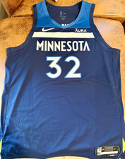 Nike Dri-FIT ADV Minnesota Timberwolves Karl-Anthony Towns #32 Blue 56 picture