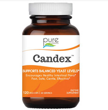 Pure Essence Candex 120 Veggie Caps Dairy-Free, Gluten-Free - Expiry: 04/2028 picture
