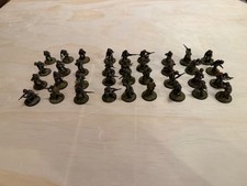 Bolt Action 101st Airborne painted 3 squads 36 figures with storage boxes picture