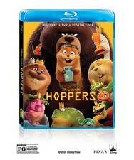 Disney Hoppers Movie Blu-ray DVD Digital Copy Animation Adventure Comedy picture