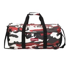 Supreme SS21 Duffle Bag Red Camo picture