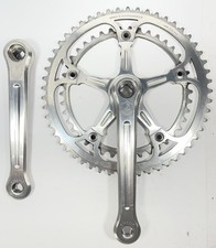 Campagnolo Super Record Crankset 170 Strada 52/42 144BCD Vintage Italian Road picture