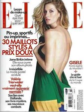 GISELE BUNDCHEN ELLE MAGAZINE FRANCE 6/13/2014 🔥 picture
