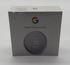 Google Nest G4CVZ Programmable Wi-Fi Thermostat - Fog Gray B4 picture