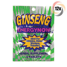 12x Packs Energy Now Ginseng Weight Loss Herbal Supplements | 3 Tablets Per Pack picture