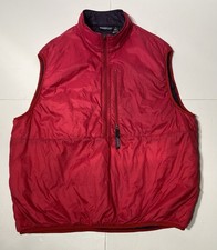 Vintage Patagonia Puffball Vest Reversible Red Purple Made in USA Men's Size XL picture
