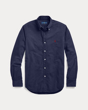 Polo Ralph Lauren Oxford Shirt Navy Brand New Retail $125.00 picture