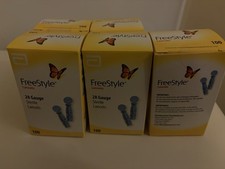 Freestyle 28 Gauge Sterile Lancets - 5 Boxes of 100 - 500 Lancets - New picture