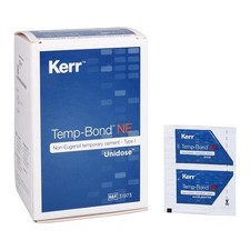 Kerr Dental 37297 TempBond Unidose NE Non-Eugenol Unidose Cement 50/Pk picture