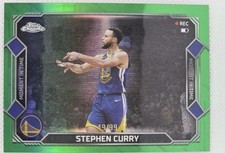 2025 Topps Chrome Update Steph Curry Moments in Time /99 picture