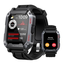 Reloj Inteligente Militar Bluetooth De Hombre Para iPhone Samsung Galaxy Android picture